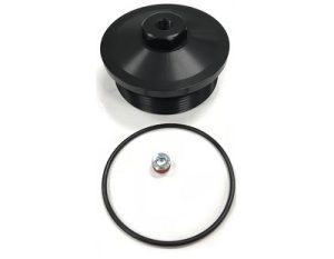 6.0L Ford Powerstroke Billet Fuel Filter Cap
