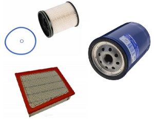 17-19 GM 6.6L L5P Duramax Air, Fuel & Oil Filter Kit