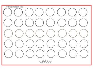 11-22 6.7L Ford Powerstroke Piston Ring Set